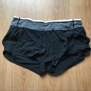Black Lululemon shorts